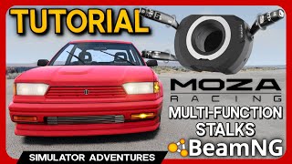 MOZA Indicator Stalks: MUST BUY for BeamNG! (TUTORIAL)