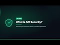 What is API Security?
