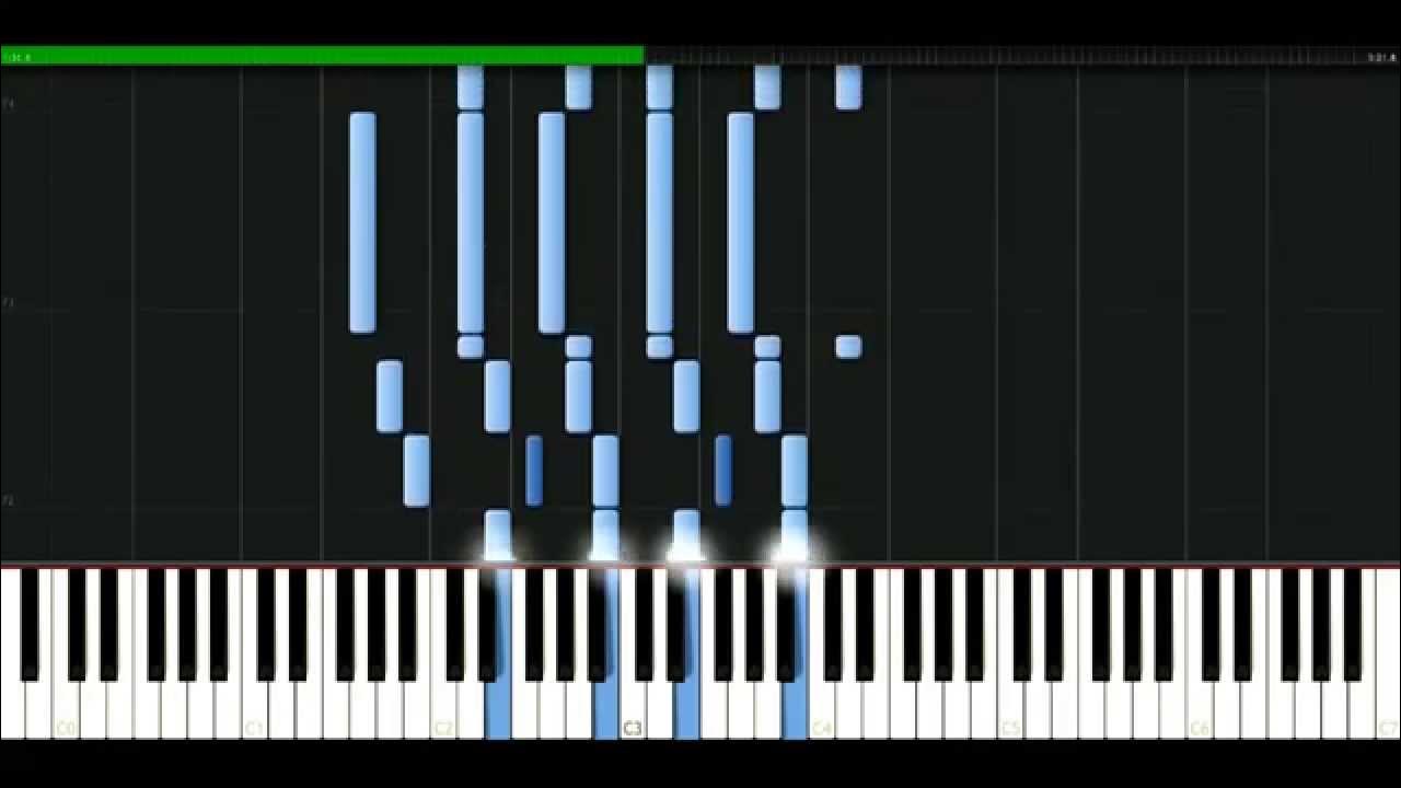 седая ночь на пианино обучение