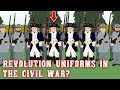 Why were soldiers wearing American Revolutionary Uniforms in the American Civil War?