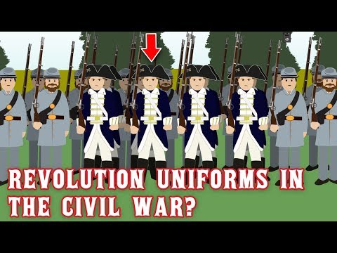 Why were soldiers wearing American Revolutionary Uniforms in the American Civil War? thumbnail