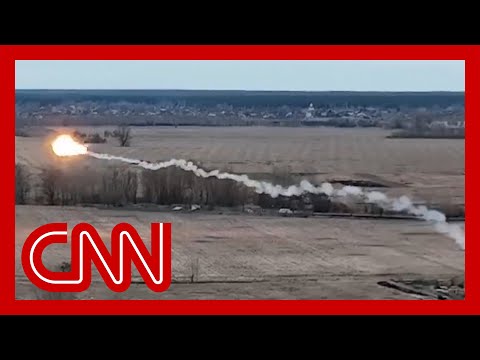 Ukraine releases video of Russian helicopter being shot down