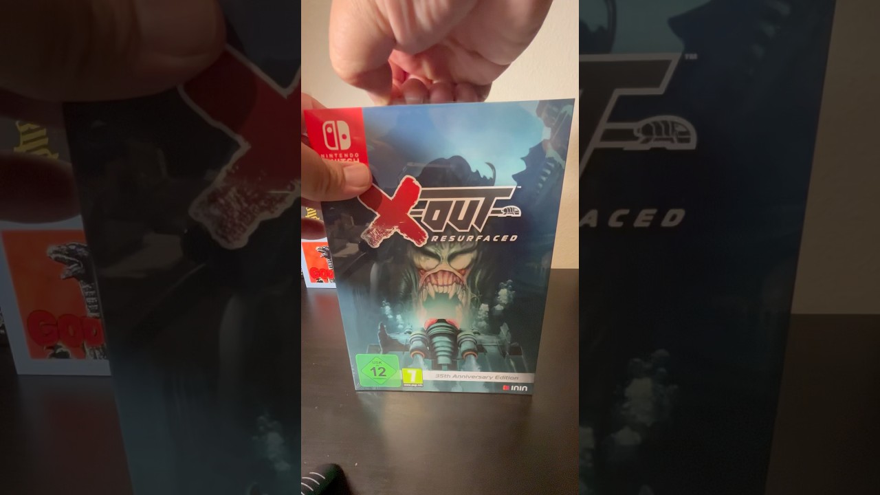 Unboxing X-Out Resurfaced Special Edition Nintendo Switch 