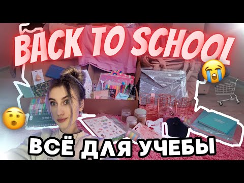 Видео: БОЛЬШОЙ BACK TO SCHOOL (готовлюсь к УЧЕБЕ)