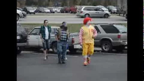 AJ Caudill AKA Ronald McDonald