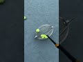 Fastest tennis ball collector #smalleyes #funny #sportsequipment #fishing