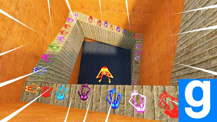 group of color SCP-096 (chasing in the maze vs C4) 😱