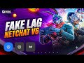 FAKE LAG FREE FIRE NETCHAT V6| FREEZE+GOST+TELEKILL🤯| OB54 NEW FAKE LAG FF| MAIN ID SAVE💯
