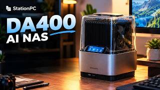 StationPC DA400 AI Nas Review: Local AI, 4‑Bay Storage - Now on Kickstarter!