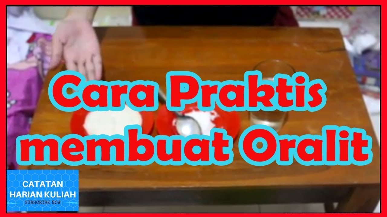 Cara Sederhana Membuat Oralit Untuk Anak Diare Cara Membuat Oralit Sik Movie Maker Kls 3a Kel 2 Youtube