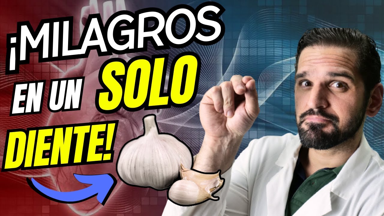 ¡NO ignores el PODER del AJO ! sus BENEFICIOS y como CONSUMIRLO.😲