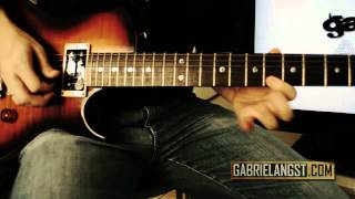 Katy Perry - Teenage Dream Guitar Version Solo Gabriel Angst - Instrumental
