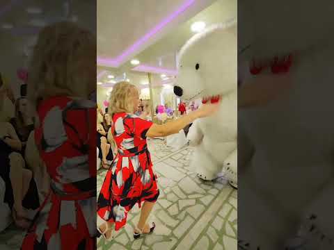 Мишка подарил бурю эмоций на день рождения 🤩🥳🥰 #уфимскиймишка #уфа