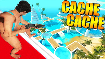 CACHE CACHE ÎLE TROPICALE ! (Délire Garry