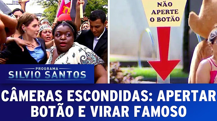 Câmeras Escondidas (20/11/16) - Apertar Botão e Virar Famoso