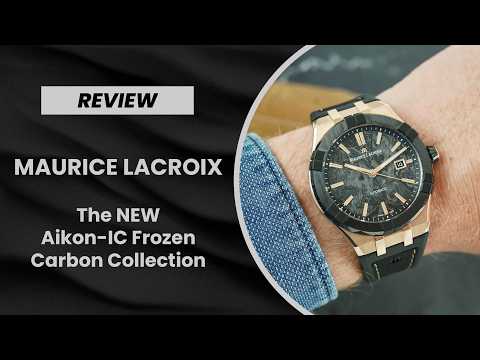 All Kinds of Cool: The NEW Maurice Lacroix Aikon-IC Frozen Carbon Series.