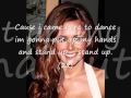 Cheryl Cole - Stand Up Lyrics