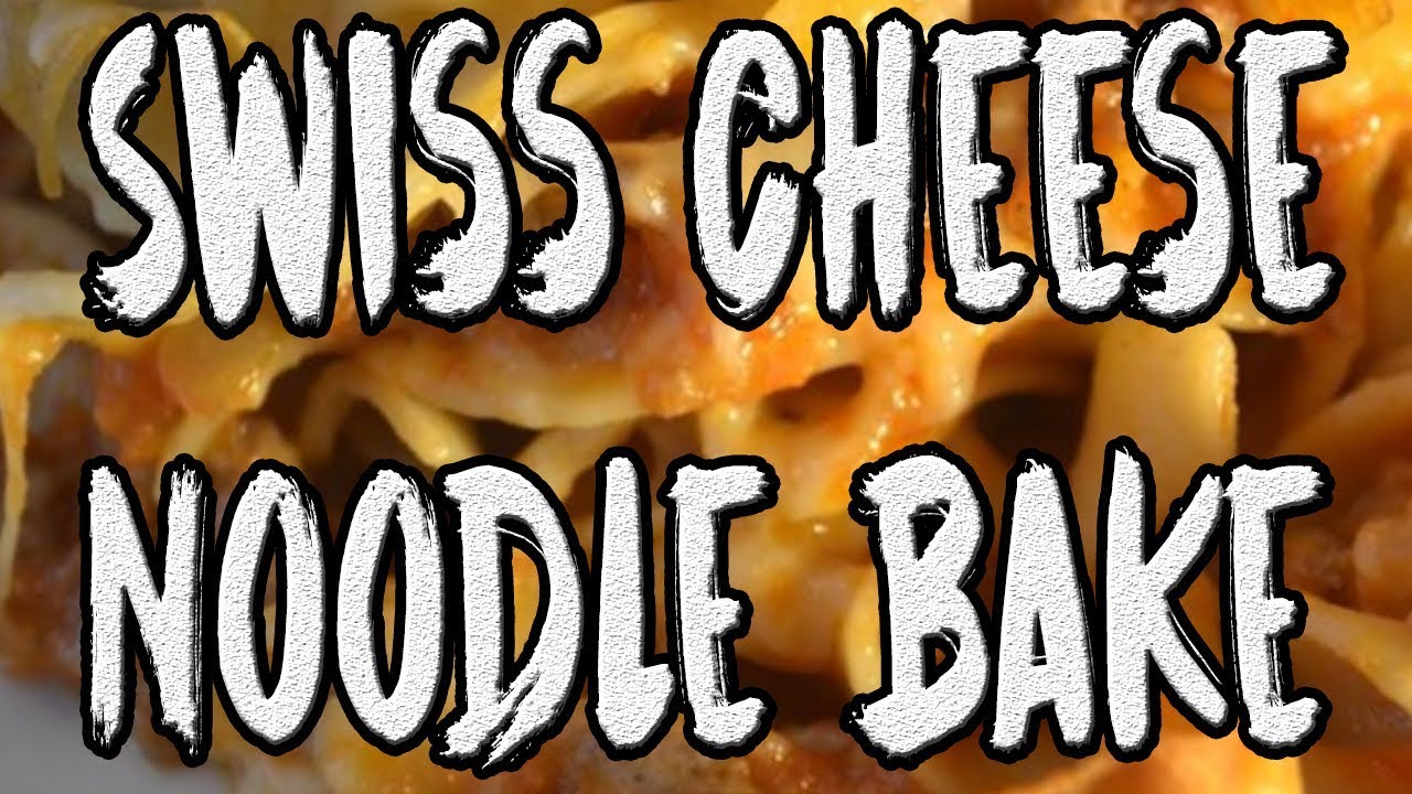 Swiss Cheese Noodle BakeChicken recipesHow To Make Chicken Noodle