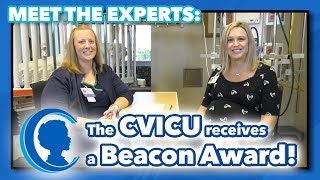 Meet the Experts: CVICU Team Receives Award for Nursing Excellence