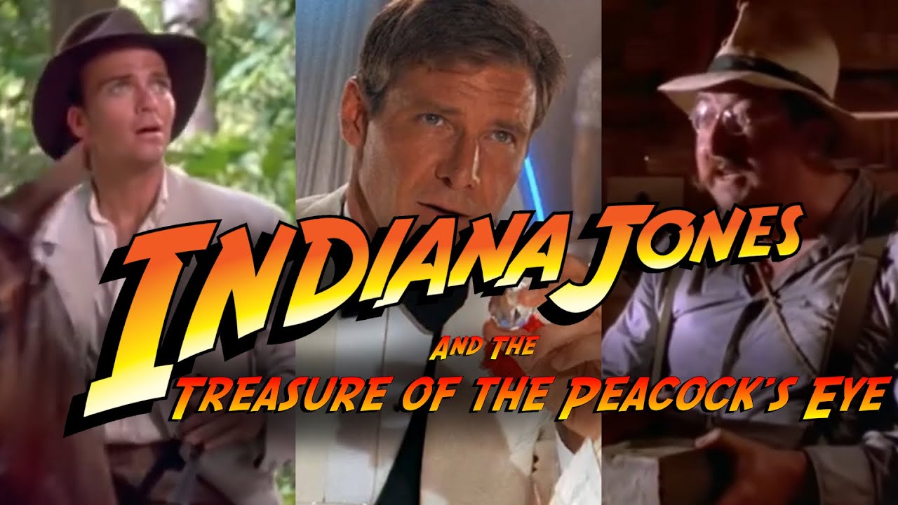 Indiana Jones and the Treasure of the Peacocks Eye FULL MOVIE Harrison Ford bookends  Raiders March