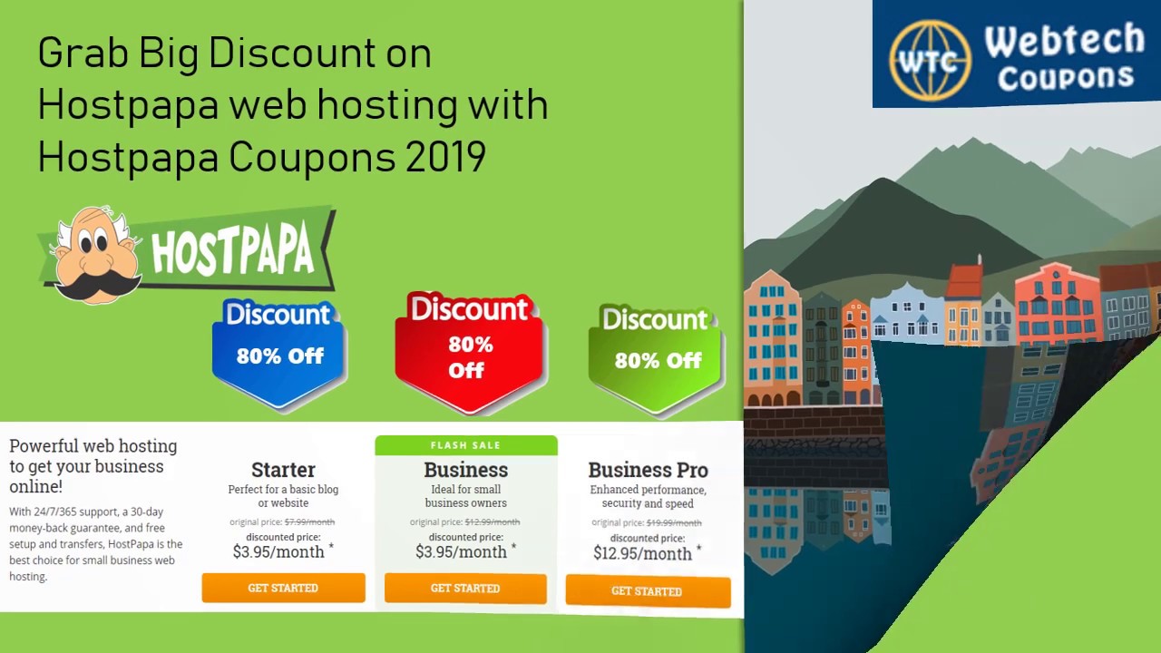 HostPapa Promo Codes 2024 | 60% HostPapa Discount Coupons, Offer