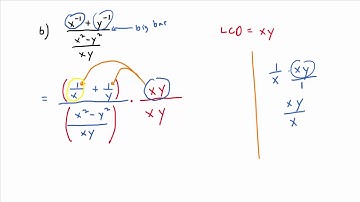 Video 6.3.3: Simplifying Complex Rational Expressions (Method 2 Part B)