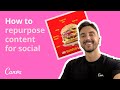 How to Create Content for Social Media with Canva | Content Marketing Tips 2021