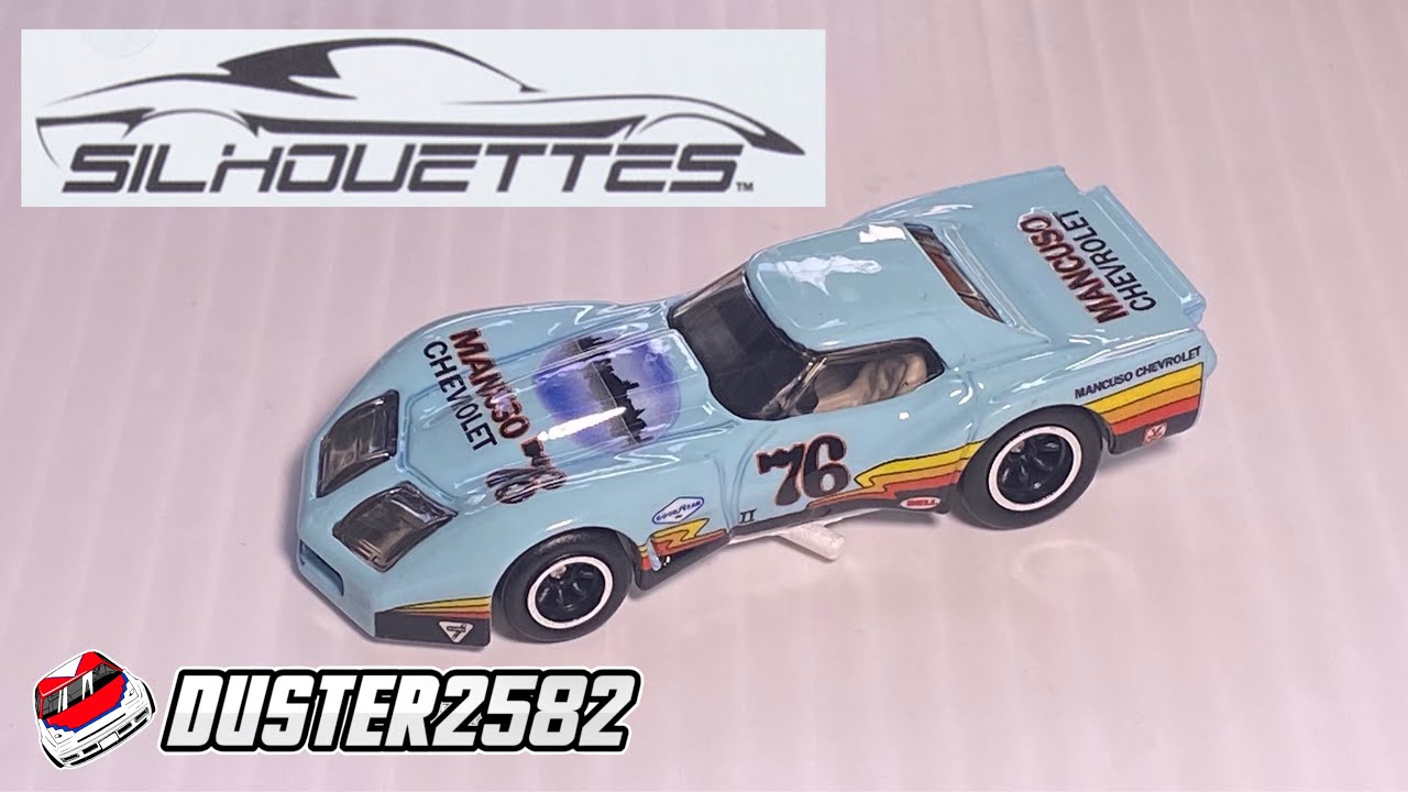 Hot Wheels Silhouettes '76 Greenwood Corvette Diecast Review - YouTube
