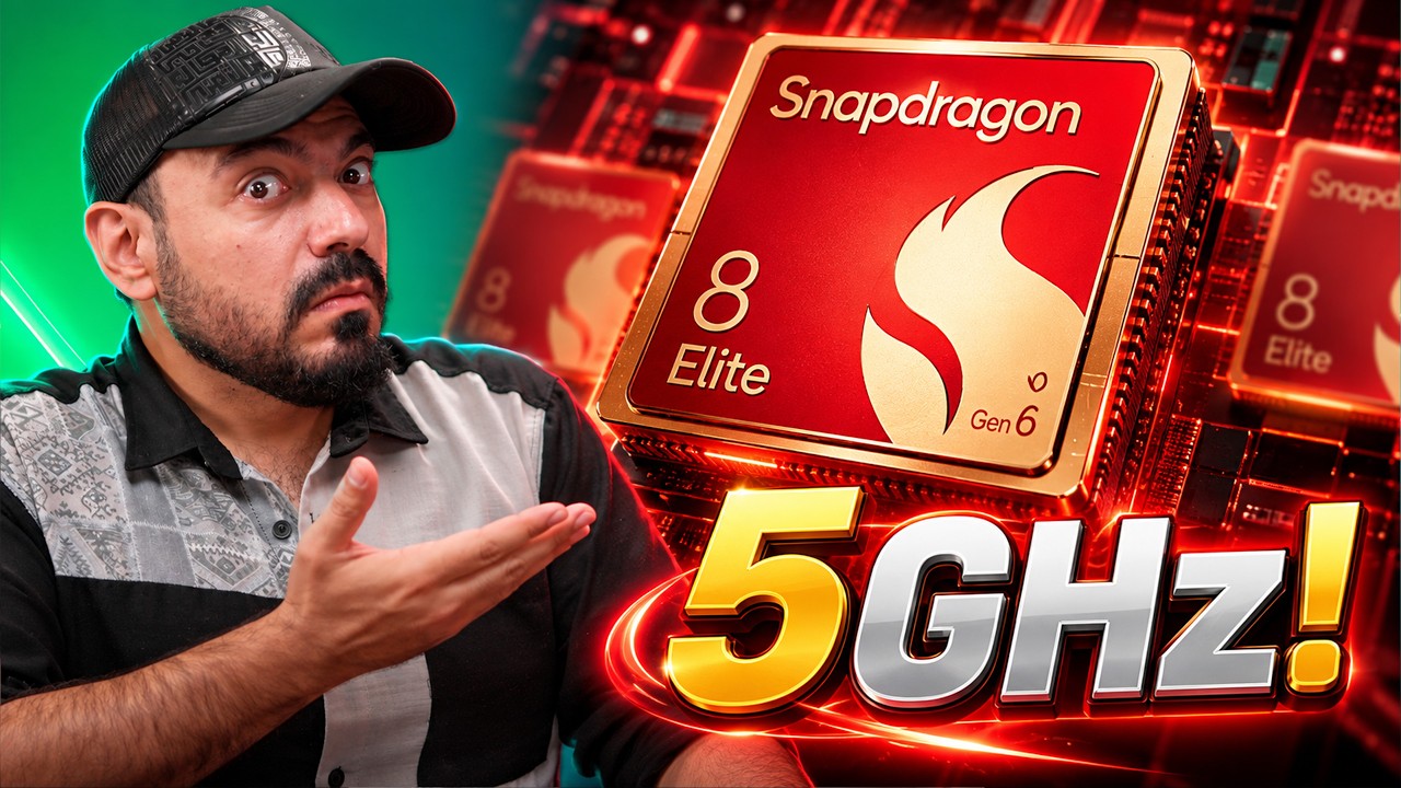 غلاف الحلقة: سنابدراجون يصل 5GHz! 🔥 والذكاء الاصطناعي أرخص؟! 🤖 | اخبار الباشا 📰