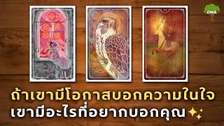 Pick a card เขามีความในใจ​อะไร​ ที่อยากบอกกับคุณ​