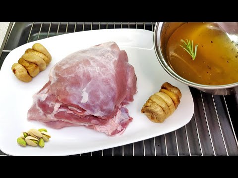 Video: Schweinefleisch Mit Pistazien