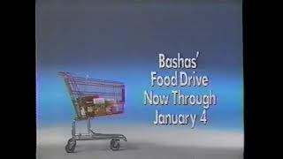 Bashas Holiday Drive 1992 TV Ad