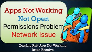 How To Fix Unfortunately, Zombie Raft App has stopped | Keeps Crashing Problem in Android | Not Open screenshot 3