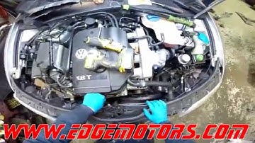 VW Passat Audi A4 Timing Belt Replacement DIY by Edge Motors
