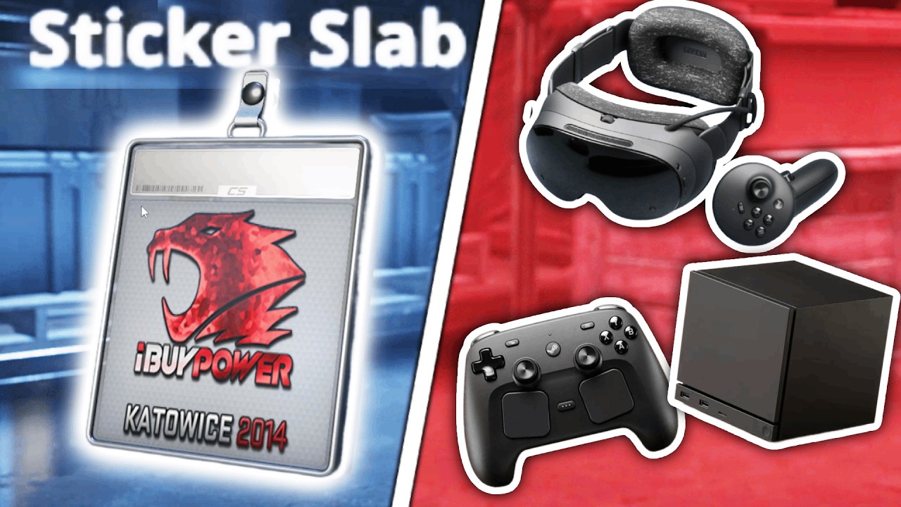HUGE Valve Update: CS2 Sticker Slabs + New Steam Frame, Machine ...