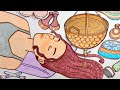 Paper ASMR | Head Massage + Oil Dripping ASMR | Tingling Relaxation#Paperasmr #headspa #headmassage