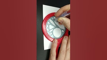 Spirograph Cyclex Beautiful Unfinished Pattern | Multicolor Pen  | 14 Long