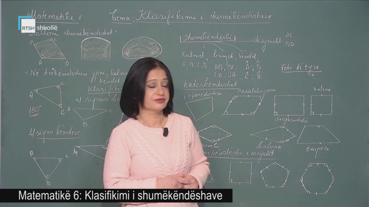 Matematikë 6 - Klasifikimi i shumëkëndëshave