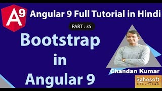 Bootstrap in Angular 9 : Angular 9 Full Tutorial in Hindi