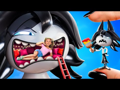 بنينا بيت صغير مس سيركل مس ديلايت ضد مس سيركل بوبي بلاي تايم 3