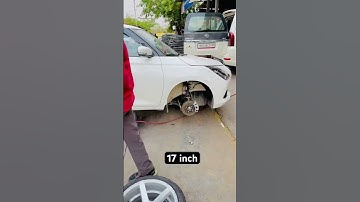 Swift 2025 17 inch alloy 🦾#alloywheels #swift #youtubeshorts #youtubevideo