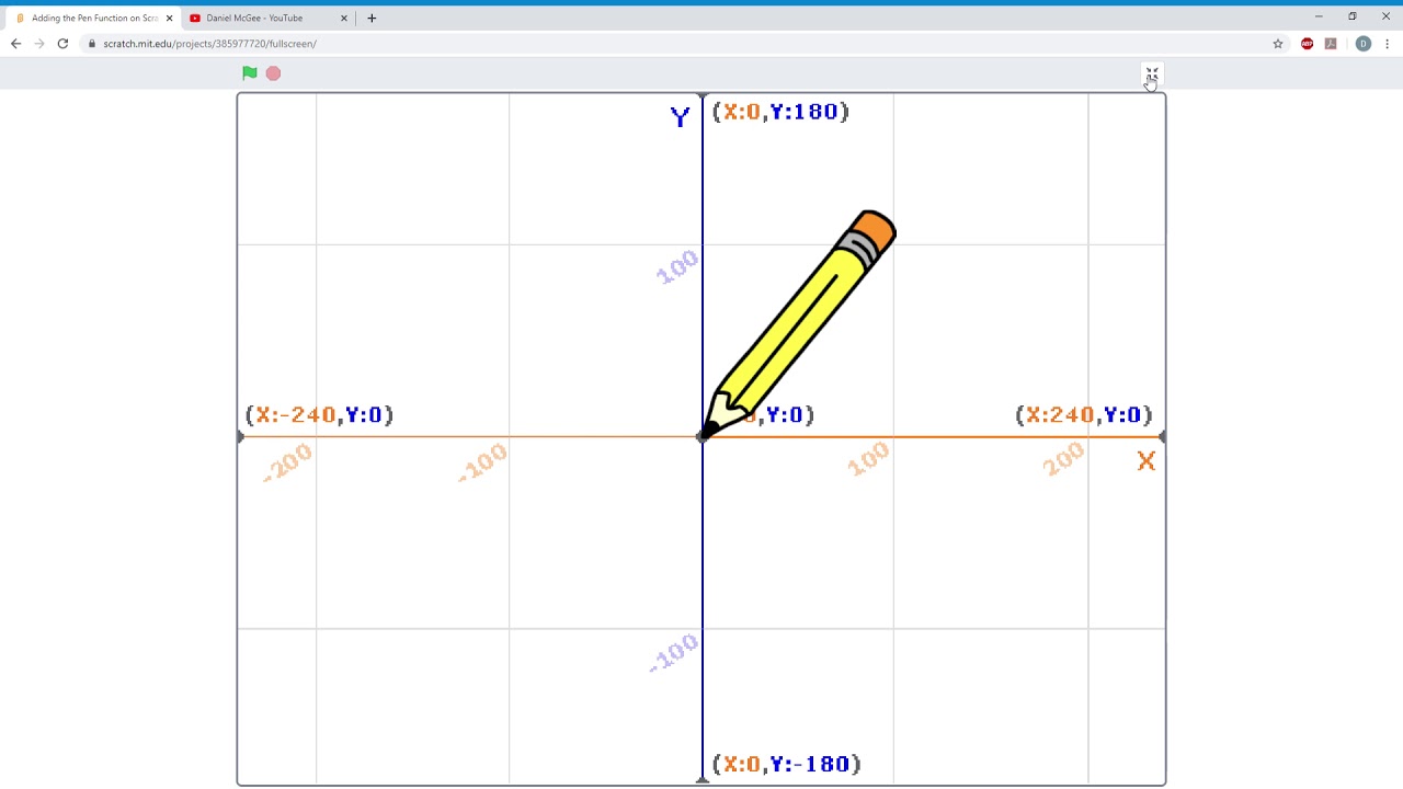 Adding the Pen Function to Scratch - YouTube