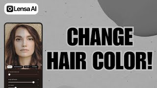 How to Change Hair Color in Lensa 2025? screenshot 4