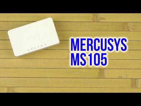 Распаковка Mercusys MS105