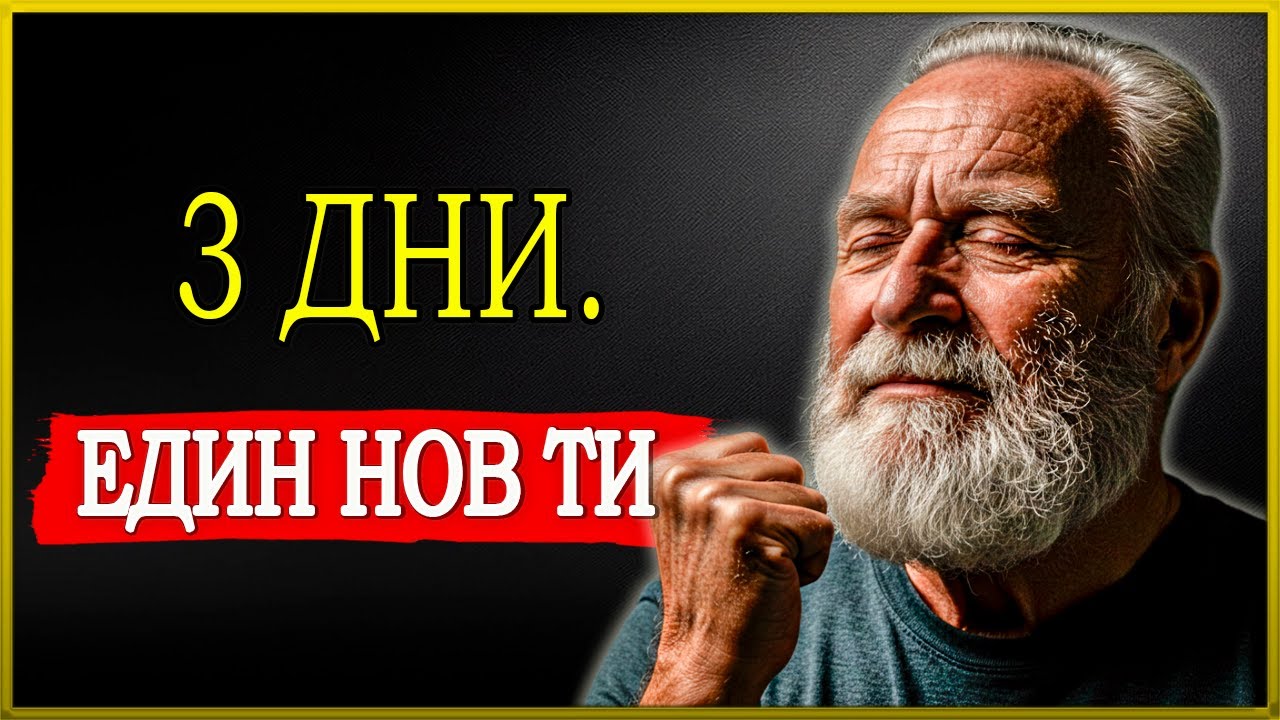 ПРОМЕНИ ТОВА ОЩЕ ДНЕС и УСЕТИ ТРАНСФОРМАЦИЯТА САМО ЗА 3 ДНИ! | СТОИЦИЗЪМ
