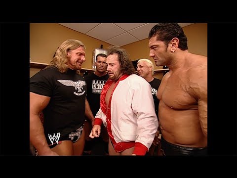 Evolution after Eugene Costs Triple H the World Heavyweight Championship: Raw, July 12, 2004
