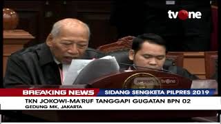 Download lagu Sidang Sengketa Pilpres 2019, TKN 01: Dalil-dalil Pemohon (BPN 02) Tidak Mempunyai Dasar Hukum