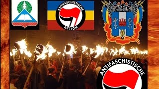 Факельное шествие в Новошахтинске / Antifascists Torchlight Procession in Russia / Новошахтинск
