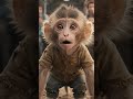 Little Monkey Ne Bus Ko Girne se Bachaye #monkey #cute #monkey #teknik #shots #little #youtube
