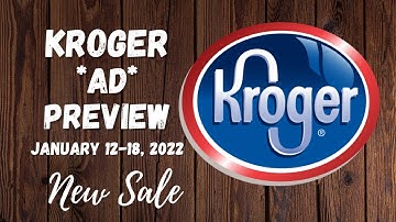 *NEW SALE* Kroger Ad Preview for 1/12-1/18 | Baby Aisle Event, 5x Weekly Digitals, & MORE